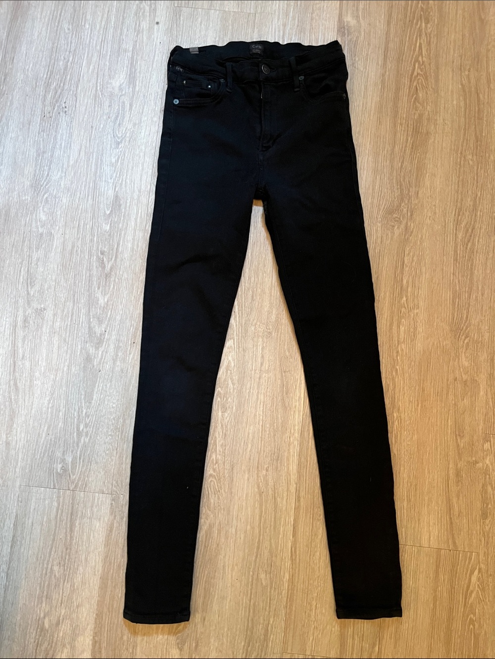 Citizens Of Humanity Black Skinny Jeans - Sleek High-Rise